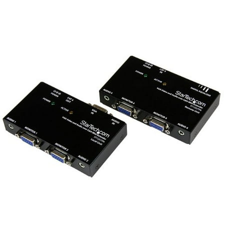 Minicom Cat5 Audio Video Display - StarTech.com ST122UTPA VGA Video Extender over Cat 5 with Audio