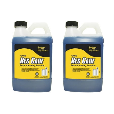- ResCare RK03B All-Purpose Water Softener Cleaner Liquid Refill, 64 oz. Bottle, 2 Pack