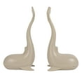 thumbnail image 6 of Creative Co-Op Whale-Shaped Cast Iron Bookends in Grey Finish, 6 of 6