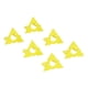 thumbnail image 1 of 20 Piezas de Lona de Cono Amarillo Y Elevadores de Puerta de Armario Soporte Triangular de Plástico para Carpintería Soportes de Soporte de Lona de Pintura ANGGREK Otros, 1 of 8