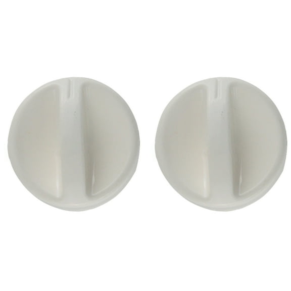 2pcs D Hole Universal Rotary Timer Control Knob Clip Button Compatible for Microwave Oven Spare Parts Accessories