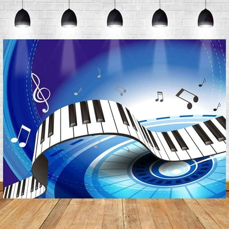 Music Background for Music Party Decorations Meets 7x5ft Abstract  Photography Backdrop Music Stage Background Themed | Walmart Canada