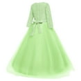 thumbnail image 5 of Kid Girls Dresses Girls Formal Dresses Green Dresses For Girls Long Dresses For Girls Girl Dresses Size 8-9 Years, 5 of 5