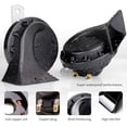 thumbnail image 4 of Bocina de coche FARBIN con forma de caracol, 12 V, 120 dB, para camión, SUV y motocicleta, 4 of 8