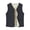 Grey, variant on BAETEUY Men Velvet Quilted Waistcoat V-Neck Sleeveless Single-Breasted
