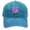 Blue, variant on Uni Baseball Cap for Everyday Wear Classic Outdoor Hat with Cancer Awareness Ribbon Embroidery and Casual Hop Style for Men and Women White