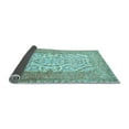 thumbnail image 2 of Ahgly Company Indoor Rectangle Persian Light Blue Traditional Area Rugs, 7' x 10', 2 of 4