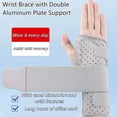 thumbnail image 4 of Decodeary Support And Ergonomic Wrist Brace For Arthritis Pain Relief Th-umb Protector Splint Right Grey - Right hand S, 4 of 6
