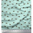 thumbnail image 1 of Soimoi Cotton Voile Fabric Triangle,Tree & Tent Tribal Print Fabric by The Yard 42 Inch Wide, 1 of 3