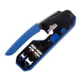 thumbnail image 2 of Herramientas de prensado RJ45, alicates, prensatelas para cables de red, cortador pelador de cables, pinzas de clip ethernet RJ45 RJ12 RJ11 cat6 cat5e cat5, 2 of 5