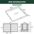 thumbnail image 6 of FXW Instant Dog Playpen, Portable Pet Fence for Outdoor, RV Trips, and Camping, 32inch, 48 Panels for Small and Medium Dogs│Patented, 6 of 6