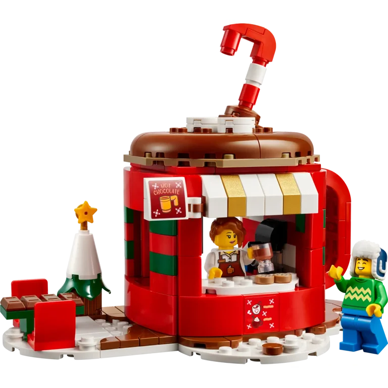 LEGO, Hot Chocolate Stand, 40776, Multicolor Christmas playset