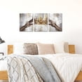 thumbnail image 2 of Gold Crown Painting King and Queen Crown African American Wall Art Framed Canvas Print Living Room Bedroom Home Office Wall Decor 12"x16"x3 Pieces, 2 of 6