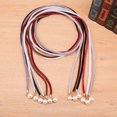 thumbnail image 2 of Ceinture Mince Mode Femme Couleur Unie avec Fausse Perle, 2 of 9