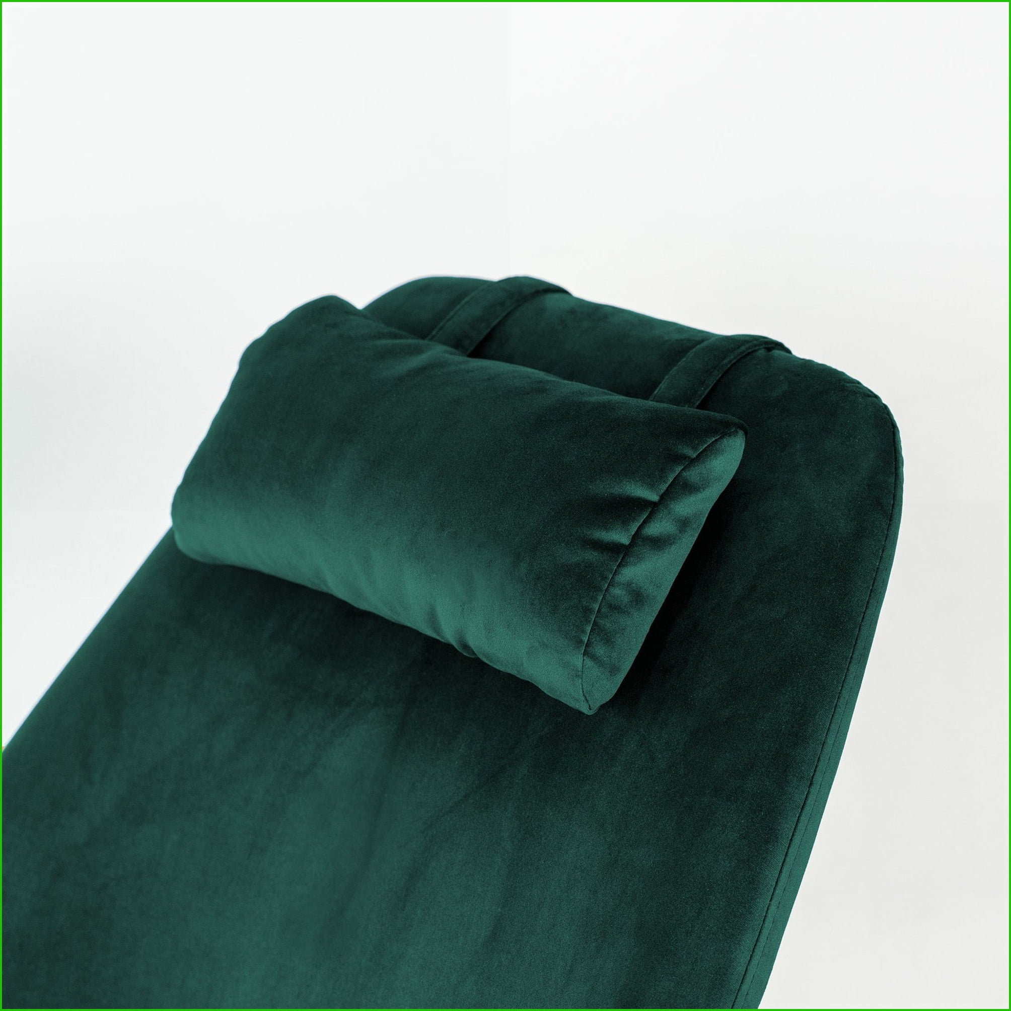Rocking Chair, Chelsea Green Velvet | Comfortable for Home, Nursery, Living Room | Velvet | Foam