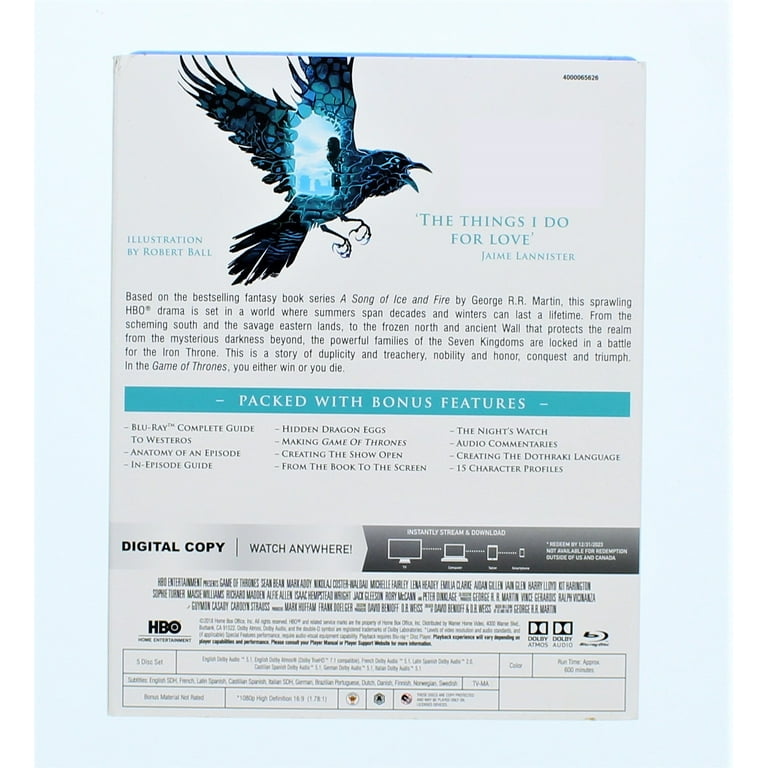 (未使用･未開封品)Game of Thrones: Season 1 [Blu-ray] Game Of Thrones: Season 1 (Limited Edition Blu-ray