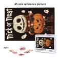 thumbnail image 6 of 1000 pcs Trick or Treat Slogan Pumpkin Muppet jigsaw puzzles 1000 pieces,Enchanting Holiday Gifts,Classic Slogan & Pumpkin Muppet Wooden Puzzle,Great for Relaxation and Display for Puzzle Enthusiast, 6 of 6