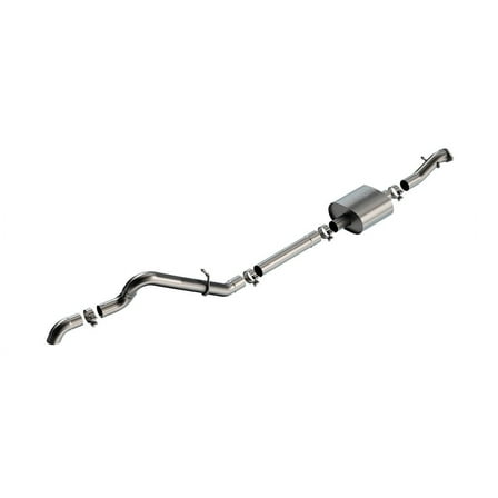 21-22 Ford Bronco 2.3L 2DR/4DR T-304 Stainless Steel Cat-Back S-Type Exhaust - Brushed Borla 140898
