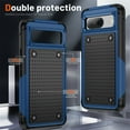 thumbnail image 4 of JTCASES for Google Pixel 8 Pro Case, Hybird PC TPU Anti-slip, Shockproof  Bumper, Military Drop Resistant, Rugged Heacy Duty Full Body Protective Shell for Google Pixel 8 Pro, Slim Fit, Navyblue, 4 of 7
