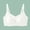 White, variant on OGLCCG Teen Girls Seamless Training Bras Cotton Adjustable Straps Molded Bralette Soft Wireless Padding Bras for Girls 8-15 Years