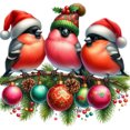 thumbnail image 1 of 5D DIY Kit Pájaro Navidad Del Arte 30x30cm, 1 of 9