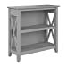 thumbnail image 3 of Bush Furniture Key West Small 2 Bookcase in Cape Cod Gray, 3 of 15