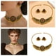 thumbnail image 2 of retro todo gota cuentas exagerado estilo bohemio moda gargantilla collar pendientes para las mujeres, 2 of 7