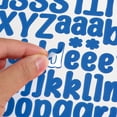 thumbnail image 4 of Calcomanías de letras de 1 pulgada, 12 hojas de calcomanías de letras autoadhesivas para decoración de buzones, ventanas, puertas y tapas, azul oscuro, 4 of 6