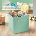 thumbnail image 5 of Ensemble de 6 Bacs de Rangement Cubiques - Paniers Pliables en Tissu aux Couleurs Pastel Classiques, 5 of 5