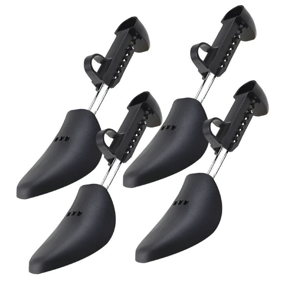 LAMIRO 4pcs Shoe Stretcher Adjustable Shoe Support Shoe Expander Width Shaper for Male (Suit for Shoe Size 35-39)