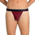 thumbnail image 2 of Men's Obviously A05 PrimeMan AnatoMAX Bikini Brief (Maroon M), 2 of 4