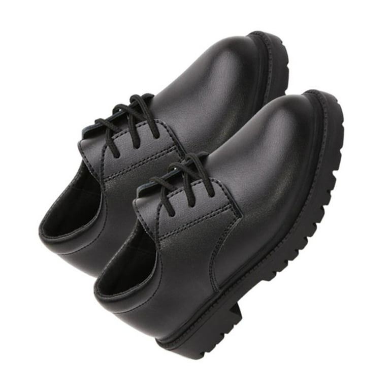 Cethrio Little Boys Dress Shoes, Non-slip Wedding Lace-Up Party