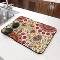 thumbnail image 4 of Washable Rubber Dish Drying Mats for Kitchen Counter Home Large Coffee Bar Pad Accessories and Decor for Utensils Stemware 23.5''''x15.5'''', 4 of 6