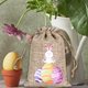 thumbnail image 5 of Bolsa con cordón para fiesta de Pascua, ideal para baby shower, bodas y cumpleaños. Estilo A, 5 of 7