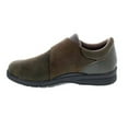 thumbnail image 2 of Drew Moonwalk Women Casual Shoe In Olive Stretch Leather, 2 of 5