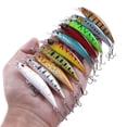 thumbnail image 3 of 20PCS Lot Lase Lure Internal Coloring Minnow Floating Fishing Lures Bass CrankBait 6cm, 3 of 6