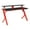 Red, variant on Area51 Battlestation Gaming Desk with Matte Red Legs