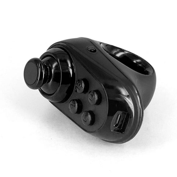 Contrôleur de Jeu R1 Mini Anneau Bluetooth4.0 Rechargeable Sans Fil VR Télécommande Manette de Jeu pour Android Lunettes 3D Couleur: Noir