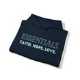 thumbnail image 4 of Essentials Faith Hope Love Unisex Heavy Blend™ Hooded Sweatshirt, 4 of 4