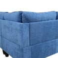 thumbnail image 2 of Star Home Living Corp Chris Microfiber Fabric Left Facing Sectional, 2 of 9