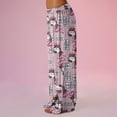 thumbnail image 4 of Hello Kitty Pajama Pants Sanrio Y2K Cartoon Couple Home Sleepwear Soft Kawaii Pants Autumn Halloween Pajamas Pant Matching Pajamas for Couples, 4 of 7