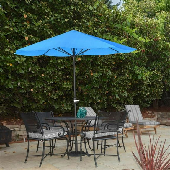 Pure Garden 50-LG1033 9 ft. Aluminum Patio Market Umbrella