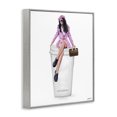 thumbnail image 3 of Stupell Industries Contemporary Gray Framed Giclee Art, 24 x 30, by Ziwei Li, 3 of 8