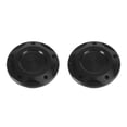 thumbnail image 1 of Black Aluminum Frame Caps For Yamaha YZF-R3/R25/MT03/MT25, 1 of 5