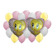 Tweety  Balloon Bouquet 18pc