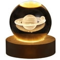thumbnail image 1 of Luz de Bola de Cristal Con Base de, Lámpara de Luna y Estrella Grabada en 3D, Luz Nocturna Recargable Por USB, Lámpara de Decoración de Ambiente para Niños y Adultos, ideal, 1 of 8