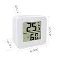 thumbnail image 2 of 1/2/4 Uds relojes de estación meteorológica LCD Digital de alta precisión para invernadero interior, 2 of 9