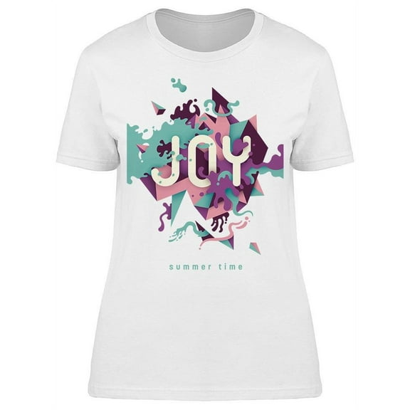 Joy Summer Time Tee Women's -Image by Shutterstock