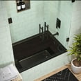 thumbnail image 2 of Voltaire 54" x 30" Reversible Drain Drop-In Bathtub in Matte Black, 2 of 11