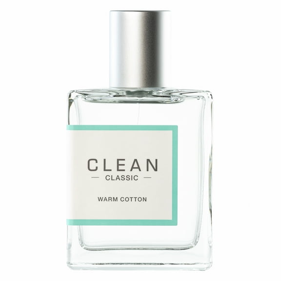 CLEAN Warm Cotton Eau de Parfum, Fresh Unisex Fragrance, Layerable Perfume for Everyday Wear, 60 mL